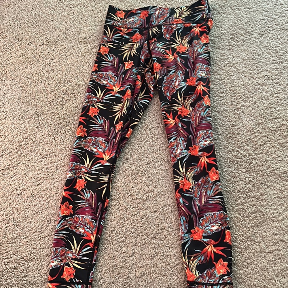 Mink pink move printed leggings